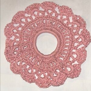 Crochet Hair Scrunchie